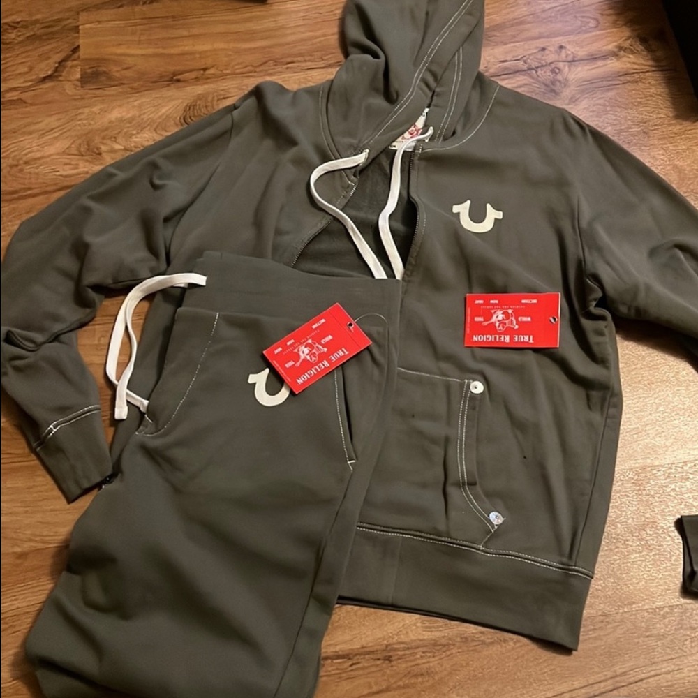 True religion jogging suit